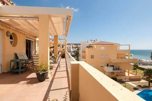 Spectacular Penthouse In Front Of The Sea, 200 M2 Terrace - Arruzafa Playa Apartment La Cala De Mijas