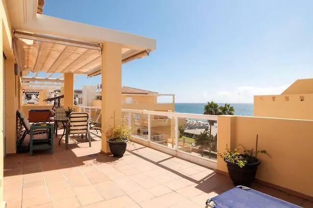 Spectacular Penthouse In Front Of The Sea, 200 M2 Terrace - Arruzafa Playa Apartment La Cala De Mijas Spain