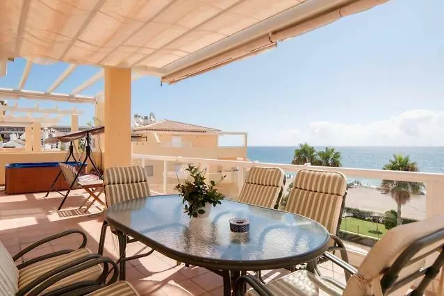 Apartmán Spectacular Penthouse In Front Of The Sea, 200 M2 Terrace - Arruzafa Playa La Cala De Mijas 0*,  Španělsko